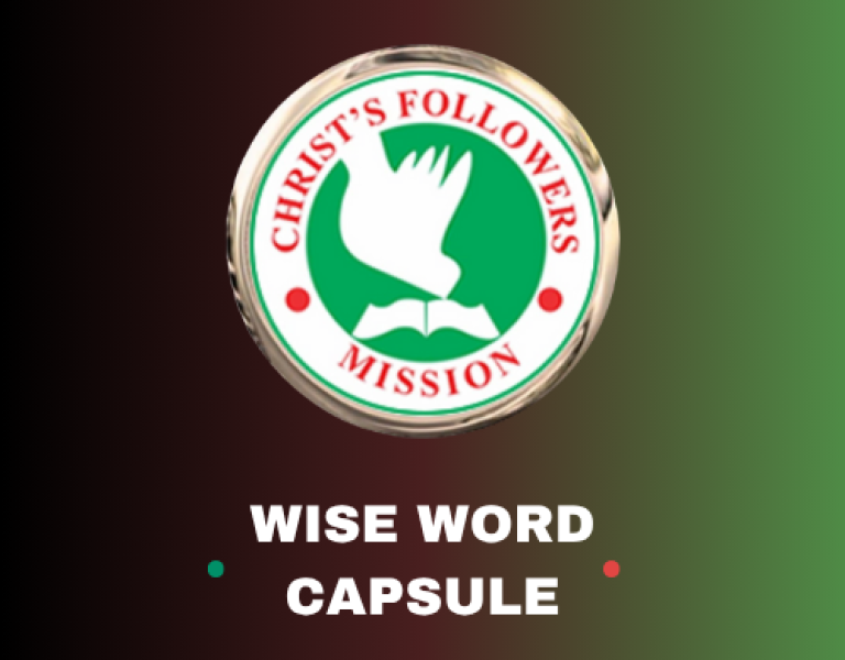 Wise Words Capsule Tuesday, 1st July 2025